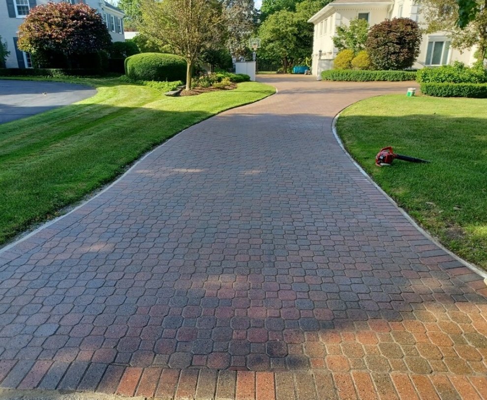 Custom Brick Paver Walkway