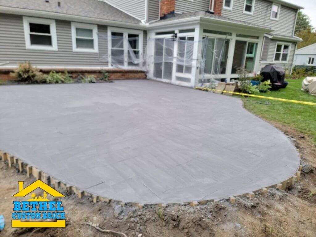 Aggregate Concrete for Patio