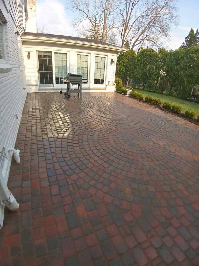 Large Party Paver Patio