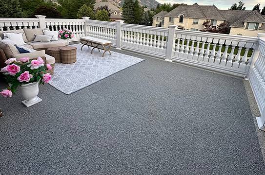 Vuba Stone backyard patio