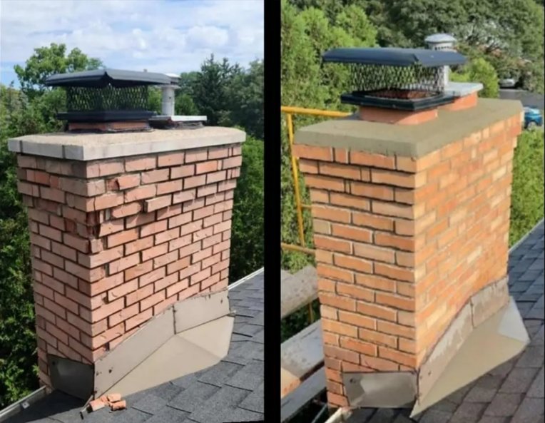 brick chimney repairs and rebuilds