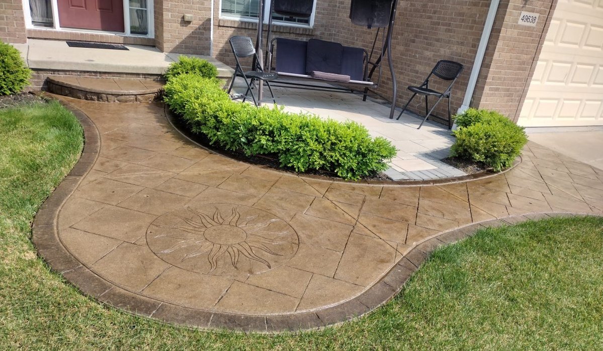 Stamped Concrete Patio