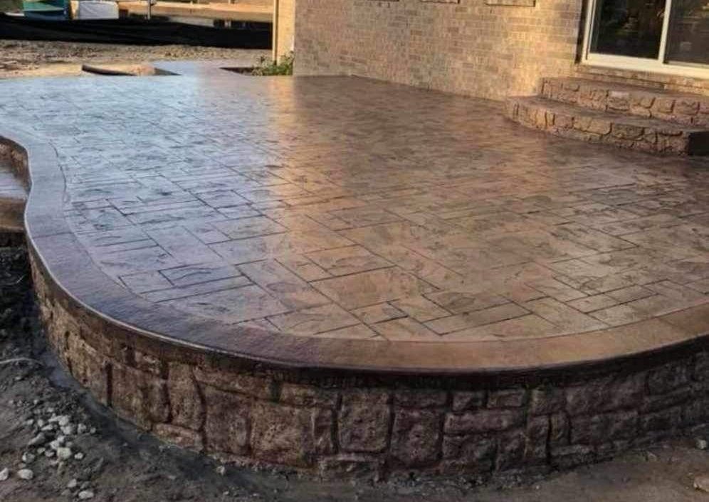 stamped concrete by professionals!