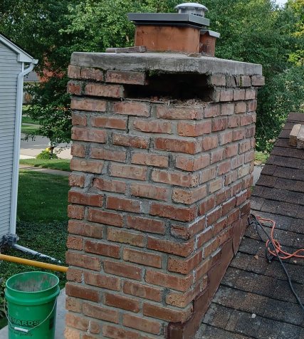 Chimney Restoration Rebuild